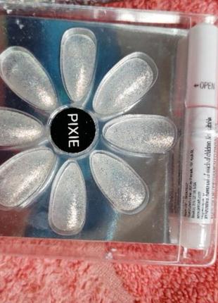 Ногти накладные блестки 24шт