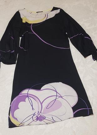 Elie tahari шелковое платье люксового бренда
