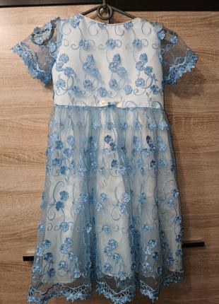 Святкова сукня на 5-7 р