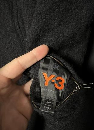 Adidas y-3 yohji yamamoto кашемировая двусторонняя кофта7 фото
