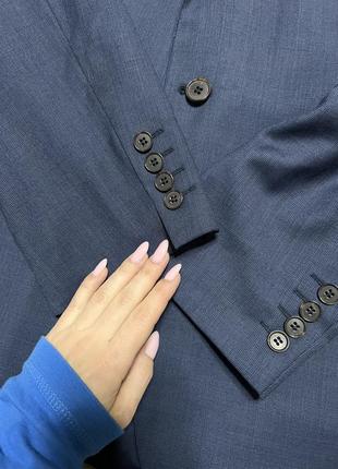 Темно синій піджак + брюки в подарунок 🎁3 фото