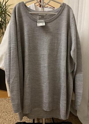 Новый женский свитер большого размера акриловый джемпер janina 54-56 xxl