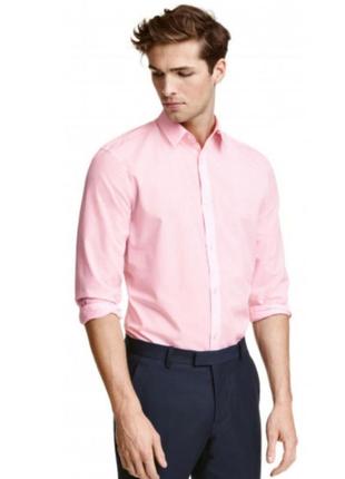 Рубашка.slim fit.h&m