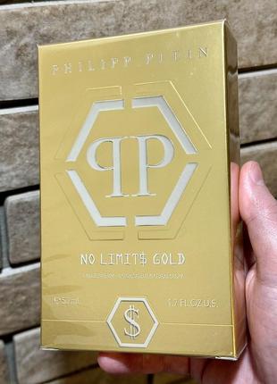 Philipp plein no limits gold edp, новинка 2023, новая, 50ml, комплиментарный люкс от альберто морельеса