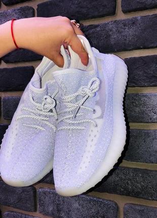 Кроссовки adidas yeezy boost 350 static reflective