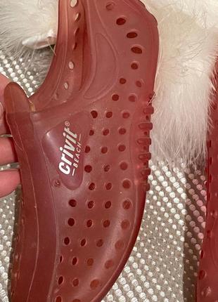 Аквашузы тапочки резиновые для пляжа