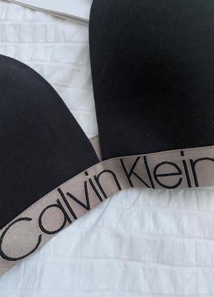 Хлопковый бюстгальтер calvin klein (оригинал)3 фото