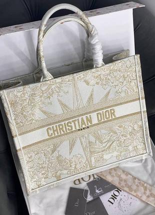 Сумка шоппер premium в стиле dior tote3 фото