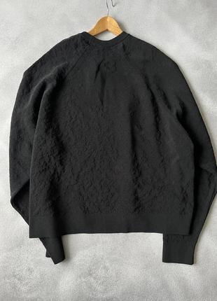 Свитшот adidas y-3 yohji yamamoto knit crew sweater black h630873 фото