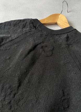Свитшот adidas y-3 yohji yamamoto knit crew sweater black h630877 фото