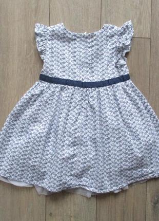 Mawi (96 см) летнее платье детское коттон/лён3 фото