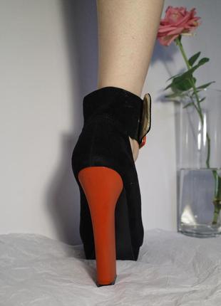Женские туфли belletta из натуральной замши3 фото
