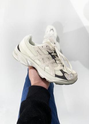 👟 кроссовки asics gel-1130 white/black/ наложка bs👟2 фото