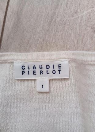 Шовкова кофта пуловер claudie pierlot massimo dutti2 фото