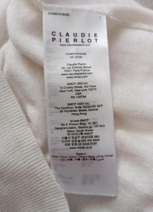 Шовкова кофта пуловер claudie pierlot massimo dutti4 фото