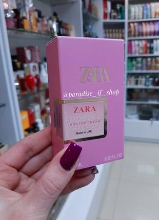 Zara frosted cream 🍓🥝🍊 &lt;unk&gt; сладкий ванильно-фруктовый аромат 🤍!