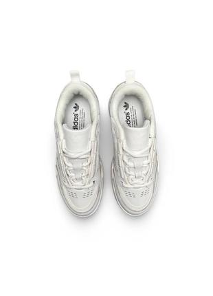 Женские кроссовки adidas adi2000 all white7 фото