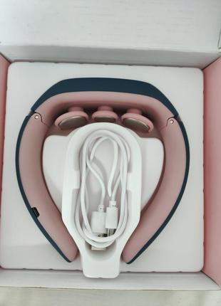 Смарт масажер для шиї з електричним струмом. ailuen ale-50.