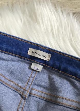 Фирменные джинсы скинни для девочки 10 лет7 фото