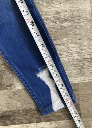 Фирменные джинсы скинни для девочки 10 лет6 фото