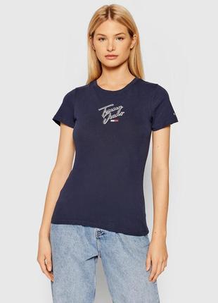 Женская футболка tommy jeans1 фото