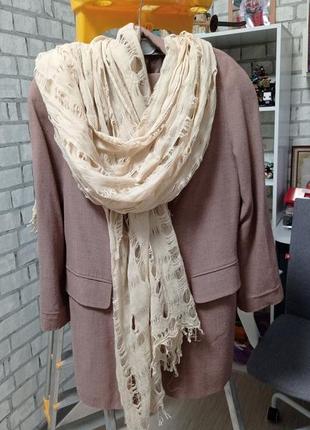 Легкая, нежная шаль, палантин, шарф5 фото