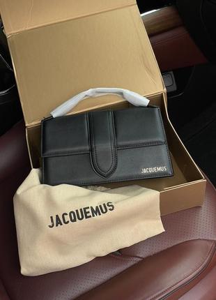 Сумка jacquemus le grand bambino black