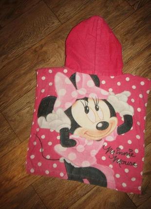 Рушник з капюшоном minnie mouse2 фото