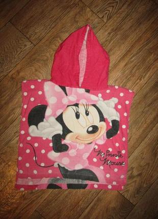 Рушник з капюшоном minnie mouse1 фото