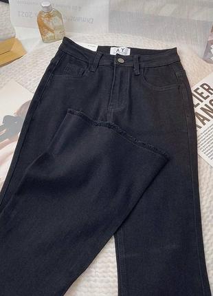 Жіночні, стильні джинси кльош. хіт 2023 року💥😍,женские джинсы клеш5 фото