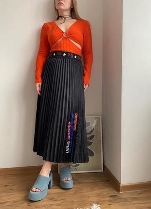 Плиссированная юбка h&amp;m &amp; p.e nation 3