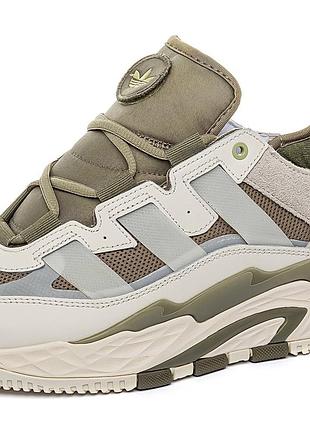 Мужские кроссовки adidas niteball stuff khaki premium качества, удобные и стильные кроссовки на каждый день8 фото