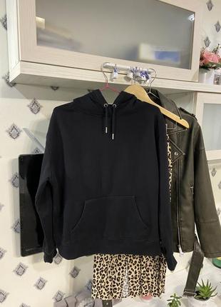 Черное худи