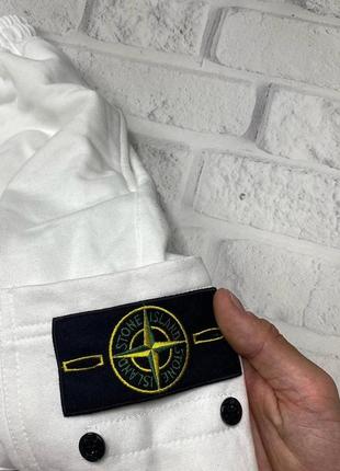 Джогери stone island white6 фото