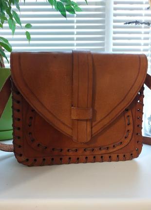 Актуальна шкіряна сумка, вінтаж