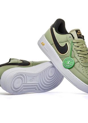 Nike air force 1’07 lv8 olive golf black1 фото