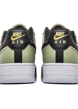 Nike air force 1’07 lv8 olive golf black5 фото