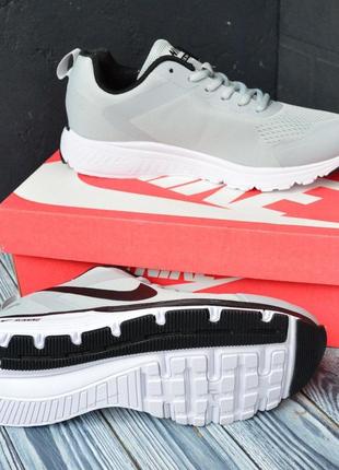 Nike shield running серые с черным кроссовки мужские легкие сетка весенние летние демисезонные демисезон низкие найк7 фото