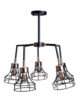 Люстра htl-220s/5 bk+fg