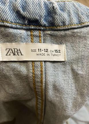 Джинсова жилетка zara2 фото