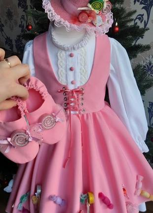 Платье конфеты для девочки р 92-981 фото