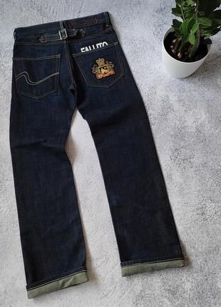 Мужские джинсы на селвидже реп money bape selvedge jeans carhartt1 фото