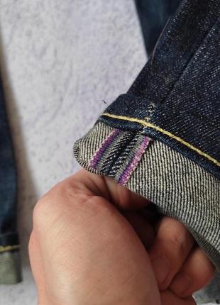 Мужские джинсы на селвидже реп money bape selvedge jeans carhartt2 фото