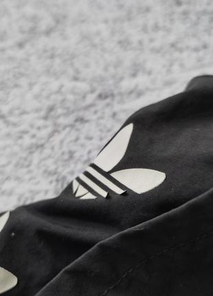 Мужские короткие нейлоновые плавательные шорты с лампасами adidas original3 фото