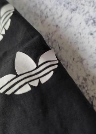 Мужские короткие нейлоновые плавательные шорты с лампасами adidas original2 фото