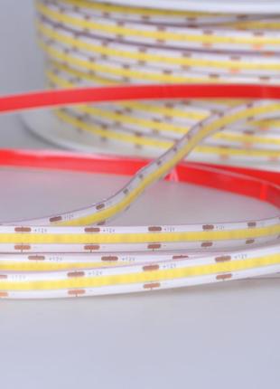 Світлодіодна стрічка нейтральний відтінок  12v 11w cob nw ip44 1m (by-075/320) 33-485