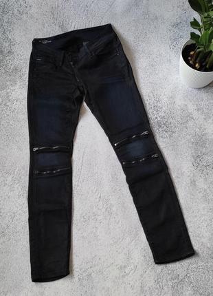 Женские стрейчевые джинсы g star lynn custom mid skinny wmns victoria beckham1 фото