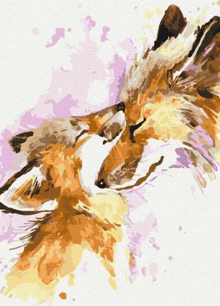 Картина за номерами люблячі лисички
bs51455