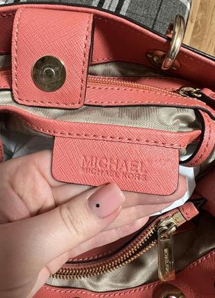 Коралова сумка michael kors7 фото