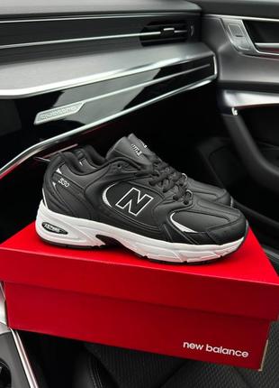 👕чоловічі кросівки new balance 530 m black white